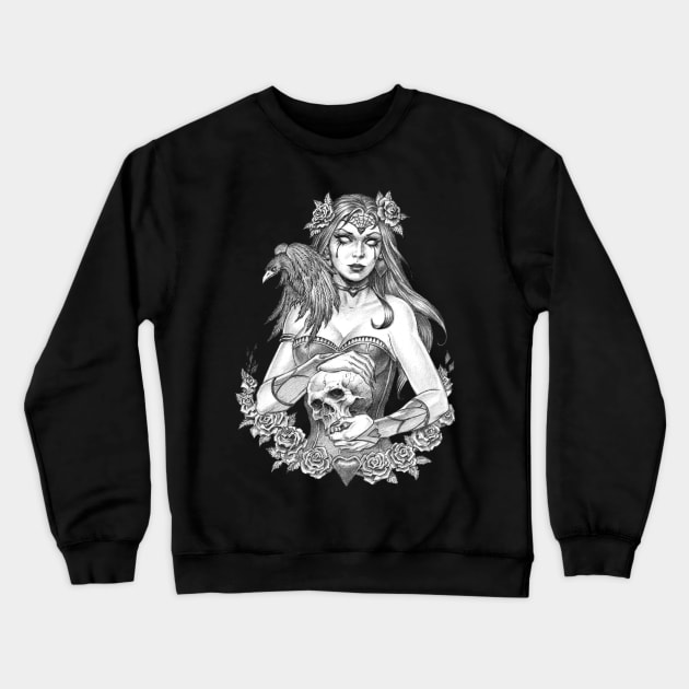 Love and Death Crewneck Sweatshirt by Paul_Abrams